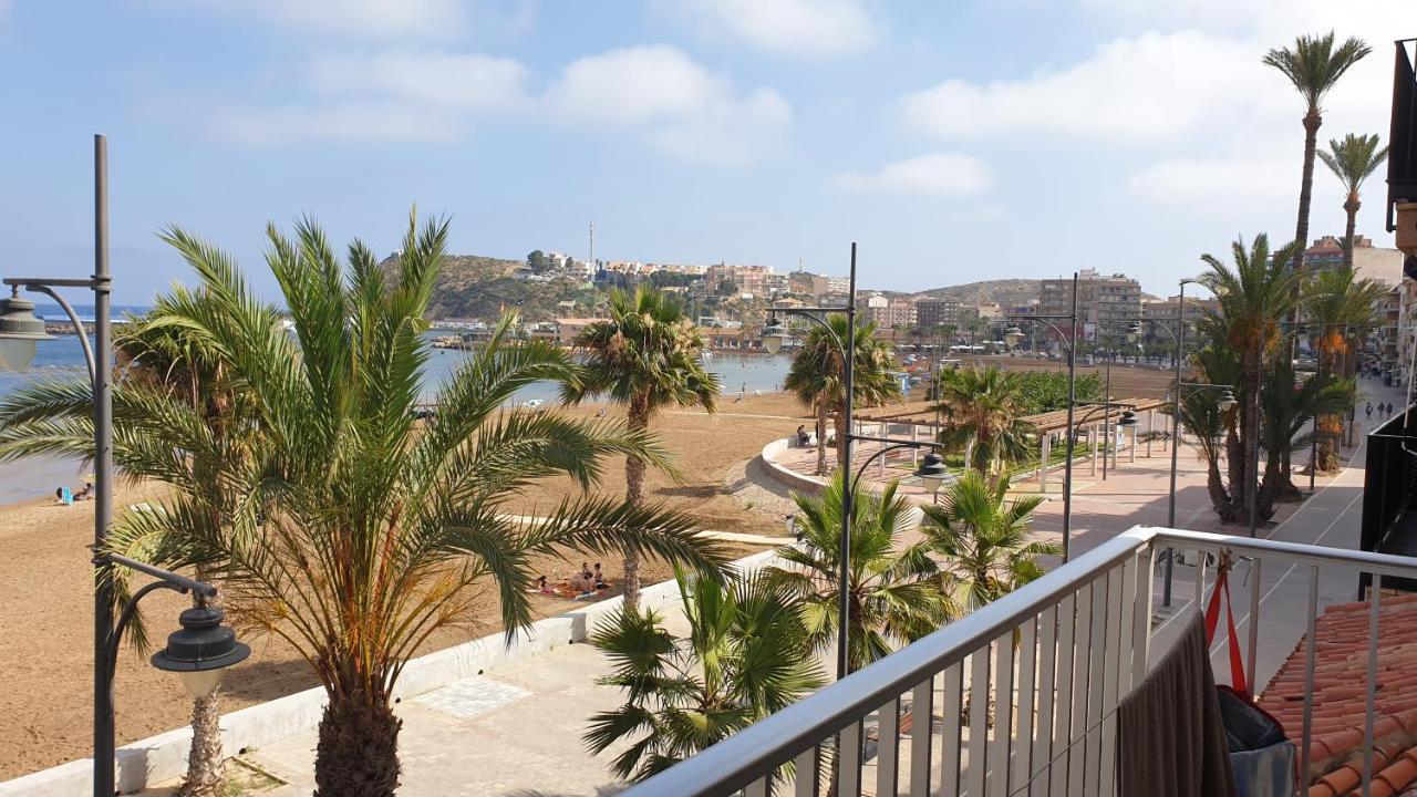 Bahia Mazarron Apartamento En Primera Linea Playa El Puerto de Mazarrón Exteriör bild