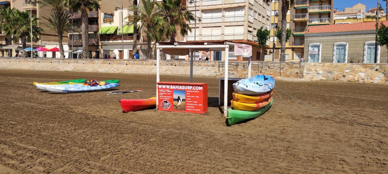 Bahia Mazarron Apartamento En Primera Linea Playa El Puerto de Mazarrón Exteriör bild