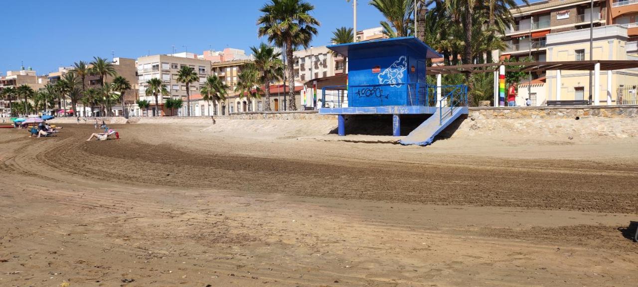 Bahia Mazarron Apartamento En Primera Linea Playa El Puerto de Mazarrón Exteriör bild