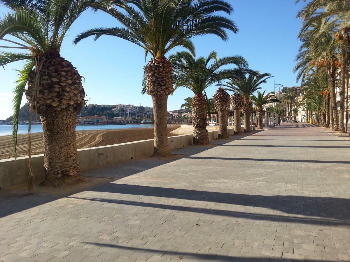 Bahia Mazarron Apartamento En Primera Linea Playa El Puerto de Mazarrón Exteriör bild