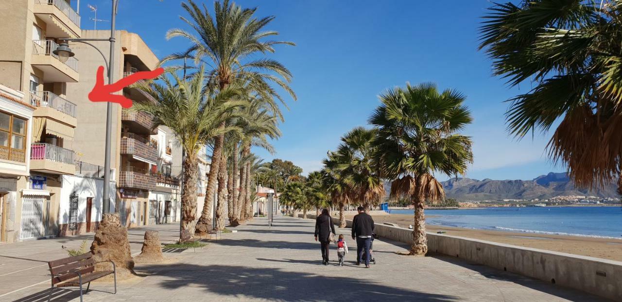 Bahia Mazarron Apartamento En Primera Linea Playa El Puerto de Mazarrón Exteriör bild