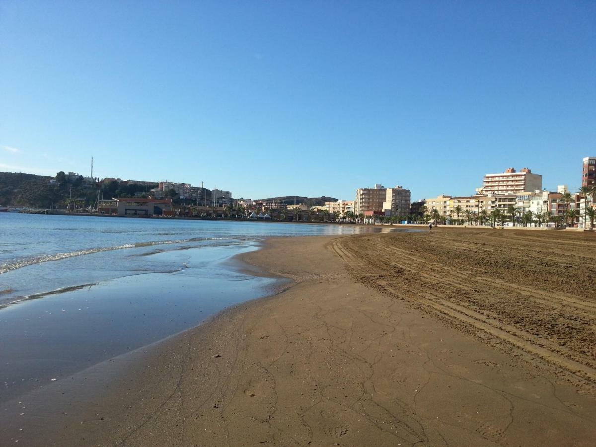 Bahia Mazarron Apartamento En Primera Linea Playa El Puerto de Mazarrón Exteriör bild
